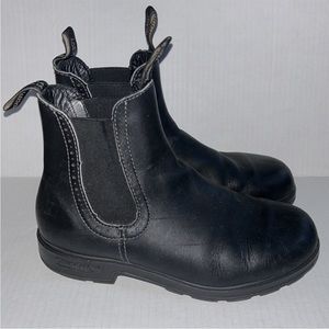 Blundstone Chelsea Leather Black Boots - Size 6.5 UK / 9.5 US